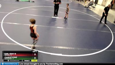 50 lbs Round 4 (6 Team) - Charlie Kunz, Farmington vs Earl Gray III, Wayzata