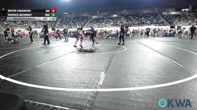 195 lbs Quarterfinal - Bryer Lenaburg, Hinton Takedown Club vs Patrick McHenry, Broken Arrow Wrestling Club