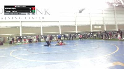 62+ Quarterfinal - Noema Tivao, Uintah Wrestling vs Ginny Lacey, Jayhawk Wrestling