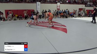 86 kg Round Of 64 - Leonard Pinto, Nebraska Wrestling Training Center vs Mikey Squires, Njrtc