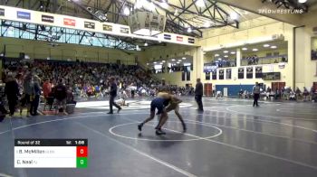 132 lbs Prelims - Brock McMillen, Glendale vs Colin Neal, Pope John XXIII