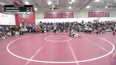 126 lbs Final - Evan Kowalsky, Mt. Ararat-Brunswick vs Julien Melendez, York