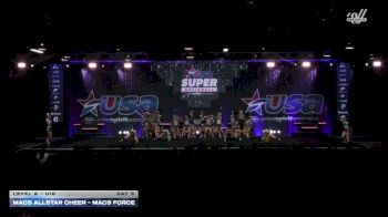 Mac's Allstar Cheer - Force [2026 L2 - U18 Day 3] 2026 USA All Star Super Nationals