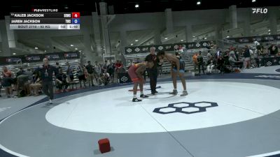 92 kg Cons. Rd Of 16 - Kaleb Jackson, South Side Wrestling Club vs Jaren Jackson, Tiger Wrestling Club