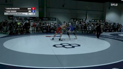 87 kg 3rd Place Match - Lucas Ricketts, Maurer Coughlin Wrestling Club vs Cain Tigges, Moen Wrestling Academy