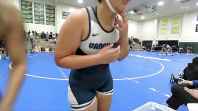 160 lbs 2nd Wrestleback (8 Team) - Jeslyn Ledezma, Westcliff vs Marina Hernandez, Vanguard