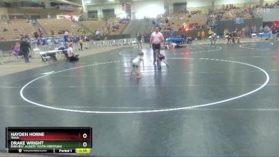 45 lbs Cons. Semi - Hayden Horne, TNWA vs Drake Wright, Fairview Jackets Youth Wrestling