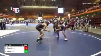 160 lbs Consi Of 8 #2 - Rocco Dascoli, Miami Columbus HS vs Graydon Bakke, Cobbler Wrestling