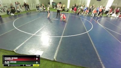 120 lbs Champ. Round 1 - Charli Bybee, Evanston WY vs Elsie Droge, Cyprus