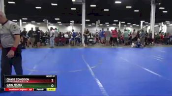 68 lbs Round 8 (10 Team) - Gino Hayes, Orchard South vs Chase Congdon, Distinguished Black