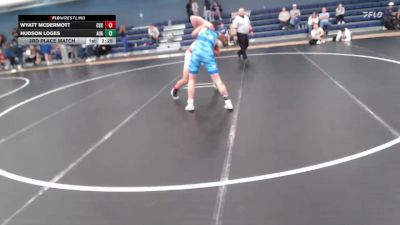 149 lbs 3rd Place Match - Wyatt McDermott, Chadron State vs Hudson Loges, Augustana (SD)