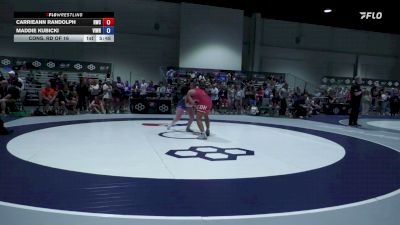 68 kg Cons. Rd Of 16 - CarrieAnn Randolph, Heidelberg Wrestling Club vs Maddie Kubicki, Vision Wrestling