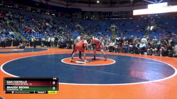 175 lbs Semis & 1st Wrestleback (8 Team) - Dan Costello, Chicago (Brother Rice) vs Braden Brown, Washington