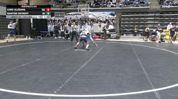 125 lbs Quarterfinal - Luke Lilledahl, Penn State vs Sawyer Ostroff, Long Island University