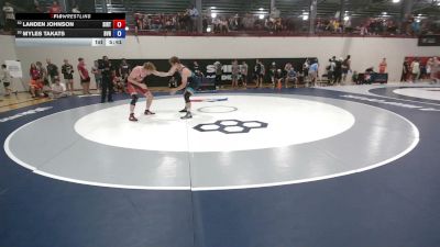 79 kg Champ. Rd Of 32 - Landen Johnson, Southern Illinois Regional Training Center vs Myles Takats, Buffalo Valley RTC