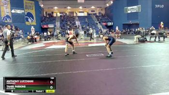 138 lbs Cons. Semi - Tahir Parkins, Nazareth vs Anthony Lucchiani, Sherando