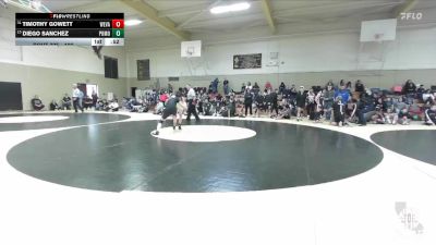 100 lbs Cons. Round 1 - Diego Sanchez, Thomas Jefferson vs Timothy Gowett, Woodlake