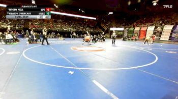 138 Class 4 lbs Cons. Semi - Brody Kell, North Point vs Keaton Overcast, Republic