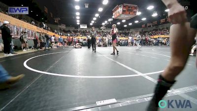 91 lbs Rr Rnd 3 - Jaxyn Priest, Redskins Wrestling Club vs Madisson Lopez, Clinton Youth Wrestling