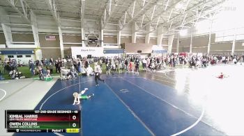 48 lbs Cons. Semi - Owen Collins, Talons Wrestling Team vs Kimbal Harris, Lehi Youth Wrestling