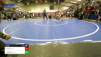 43 lbs Final - Blakely Torix, Sperry Wrestling Club vs Ember Shelton, Team Tulsa Wrestling Club