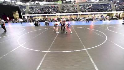 7th - 8th grade - 173 Cons. Round 1 - Keegan Gillmore, Big Game Wrestling Club vs Drew Griffith, Iowa