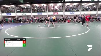 144-154 lbs Quarterfinal - Ewa Krupa, Unattached vs Natalie Beaumont, PSF Wrestling Academy