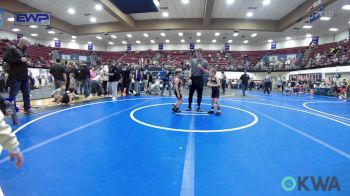 46 lbs Consi Of 16 #2 - Max Harris, Tuttle Elite Wrestling Club vs Lucien Dohn, Skiatook Youth Wrestling