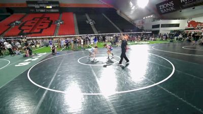 96 lbs Champ. Round 5 - Jase Seymour vs Matthew McNulty, Idaho