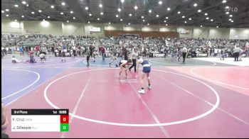 98 lbs 3rd Place - Felix Cruz, Dark Horse WC vs Jaxon Gillespie, All-Phase WC