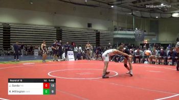 Prelims - John Garda, The College Of Nj vs Reese Millington, Castleton