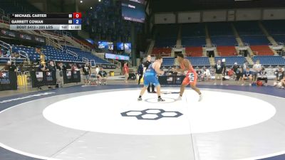 285 lbs Cons. Semis - Michael Carter, Michigan vs Garrett Cowan, North Dakota