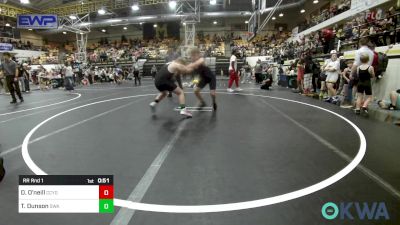 110 lbs Rr Rnd 1 - Dashiell O'neill, CCYO vs Teal Dunson, Shelton Wrestling Academy