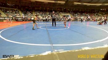 61 lbs Consi Of 32 #2 - Sebastian Hernandez, C4 Wrestling Academy vs Amin Salem, Westshore Wrestling Club