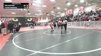 155 lbs Champ. Round 2 - Alyiah Sandoval, Santa Ana vs Mia Santiago, Lawndale