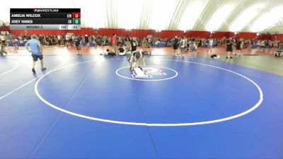 111-113 lbs Round 3 - Amelia Wilcox, Lena/Bonduel vs Joey Hines, Xavier-Cedar Rapids