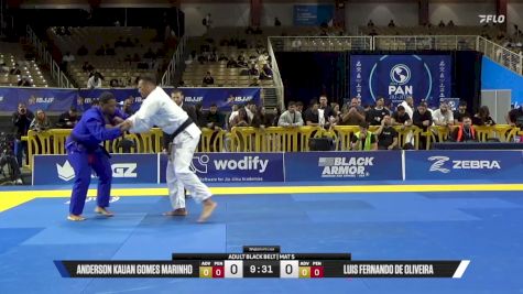 Luis Fernando De Oliveira vs Anderson Kauan Gomes Marinho 2026 Pan Jiu Jitsu IBJJF Championship