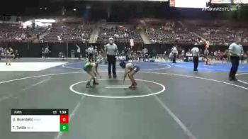 70 lbs Round Of 16 - Urijah Buentello, Mayhem Wrestling vs Tayden Tuttle, Nevada Elite