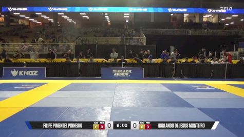 Horlando De Jesus Monteiro vs Filipe Pimentel Pinheiro 2025 Pan Jiu Jitsu IBJJF Championship