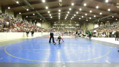 113 lbs Quarterfinal - Kaydee Jackson, Rockmart Takedown Club vs Abigail Houck, Harris County Wrestling Club