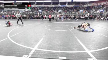 49 lbs Quarterfinal - August Boucher, Purler vs Parker Thompson, King Select