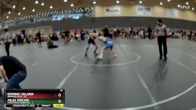 76 lbs Round 3 (6 Team) - Dominic Velardi, Brawler Elite vs Miles Kincaid, Midlothian Miners WC