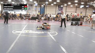145 lbs Rr Rnd 1 - Aidan Gillings, Ragin Raisins Catawba HS vs JoJo Gigliotti, Superior Elite