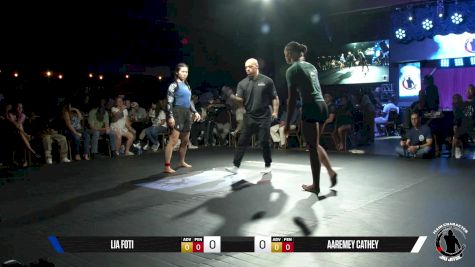 Lia Foti vs Aaremey Cathey 2025 Main Character Jiu-Jitsu 7