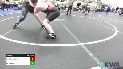 160 lbs Quarterfinal - Grant Woodworth, Tuttle Wrestling vs Alister Myers, Miami