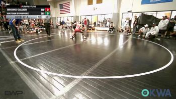 100 lbs Consi Of 4 - Brooks Gallier, Raw Wrestling Club vs Hayden Stanford, Salina Wrestling Club