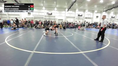 O-155 lbs Quarterfinal - Dominic Williams, PA vs Brady O`Connor, OH