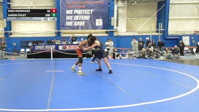 184 lbs Champ. Round 1 - Aaron Foley, Southern Maine vs Juan Rodriguez, Rhode Island College