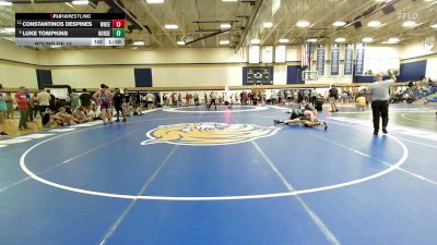 175 lbs Round Of 16 - Constantinos Despines, Wheeler School vs Luke Tompkins, Iron Horse
