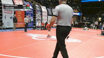 113 Class 4 lbs Champ. Round 1 - Taiga Kwon, Ozark vs Caden Brayfield, Park Hill